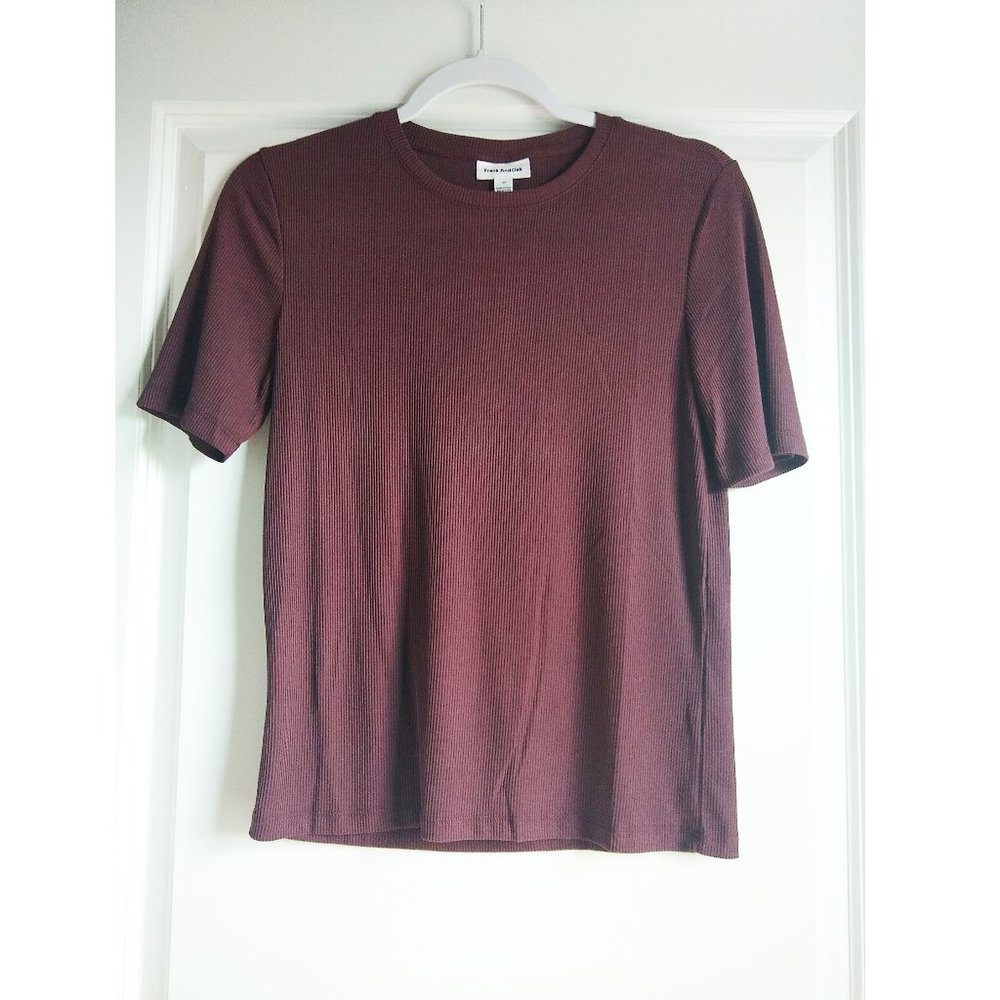 FRANK AND OAK RIBBED TEE